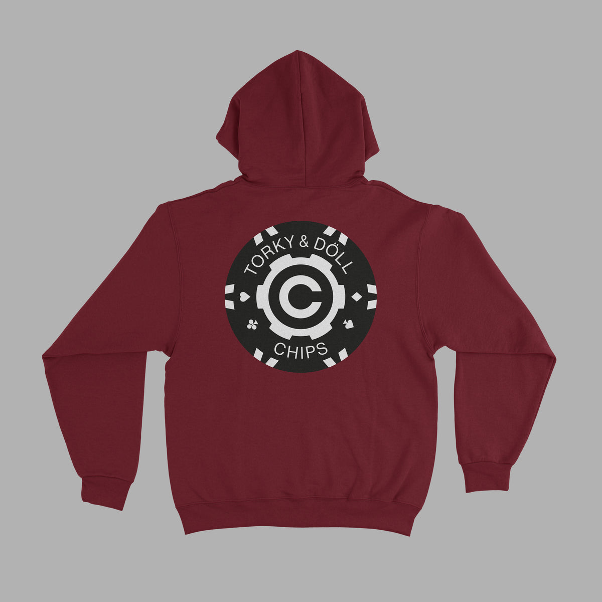 CHIPS Hoodie v2 (Red) DÖLL
