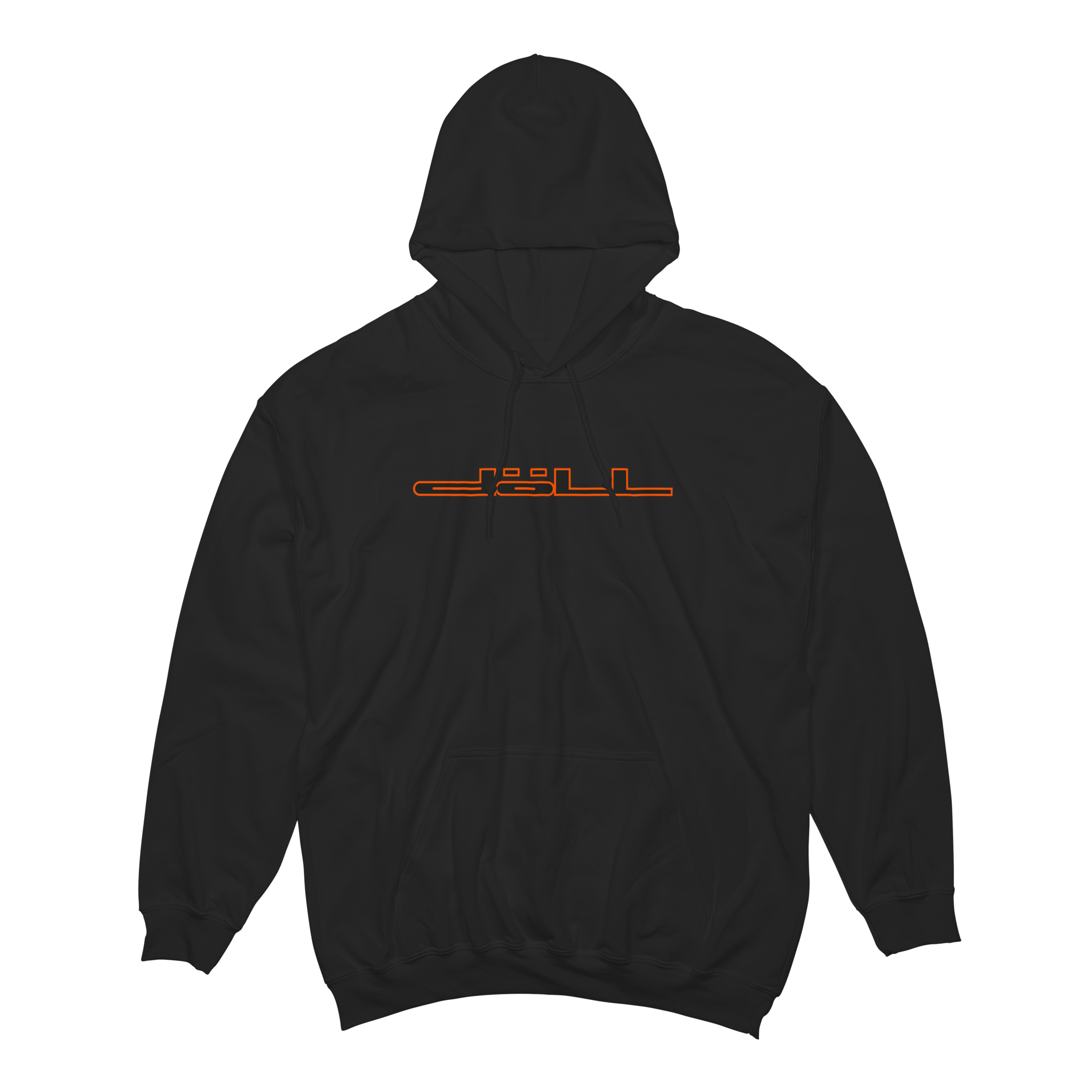LINE HOODIE (BLACK)