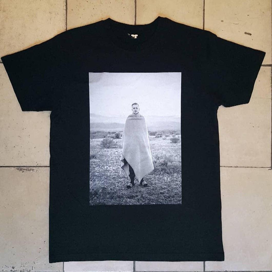 JUSTIN BEEF Shirt (Black/White Print)